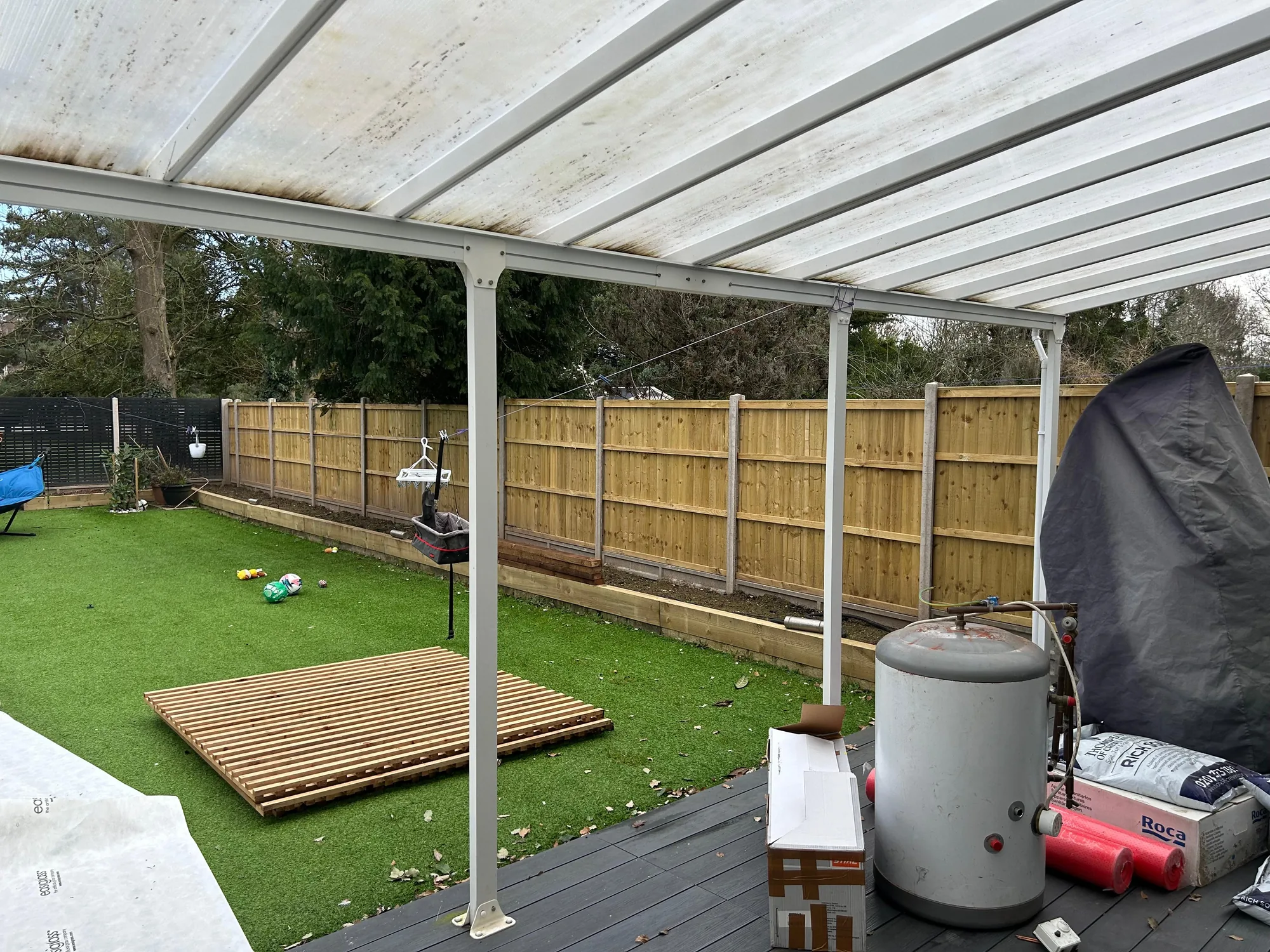 Before: Garden refresh in Finchley Central N3