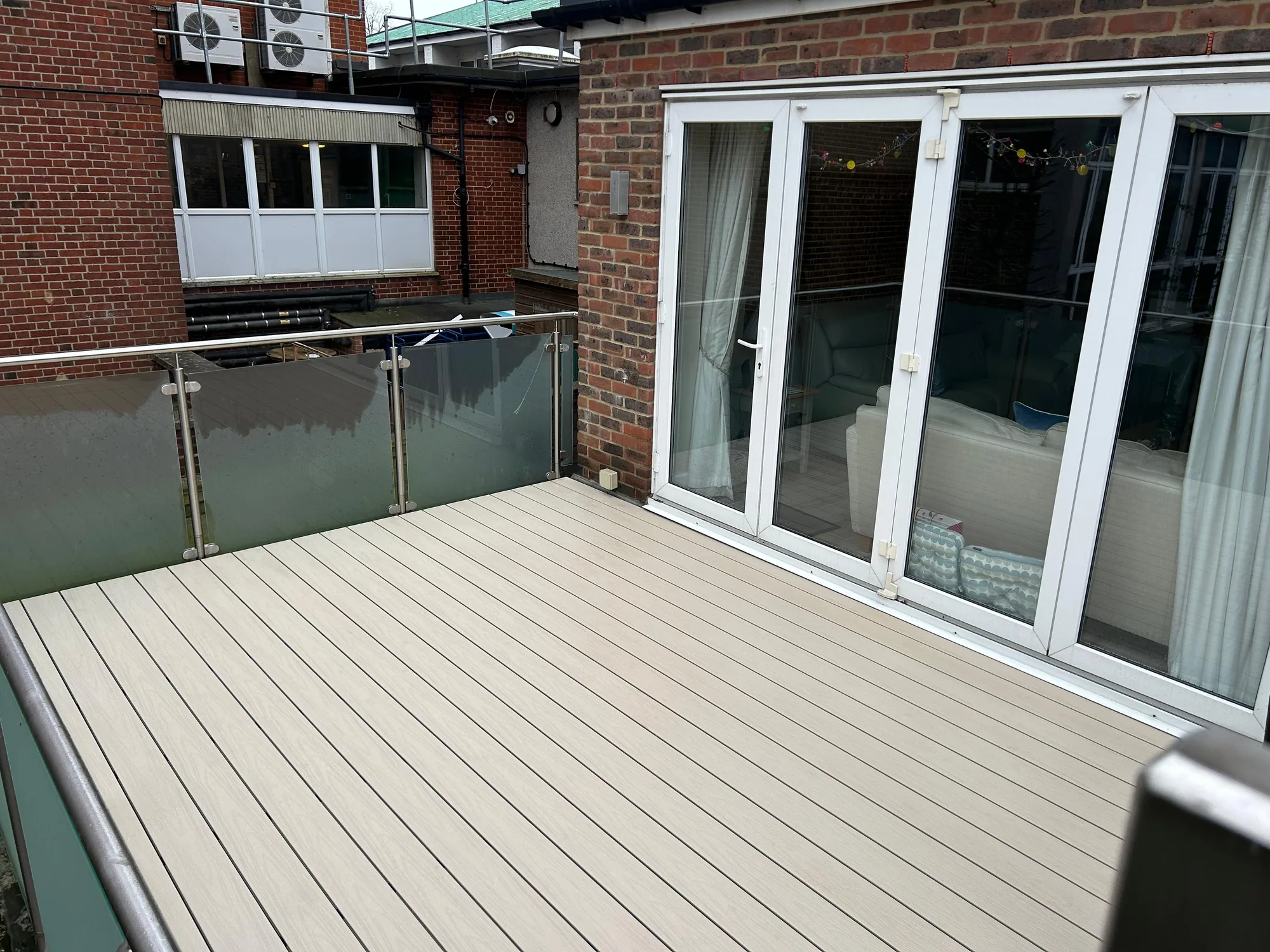 After: Composite decking replacement in Whetstone N20